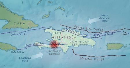 Mapa de la isla de Hispaniola (Foto Nature)