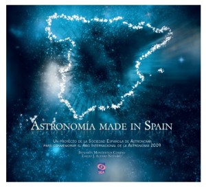 Portada del libro 'Astronomía Made in Spain'